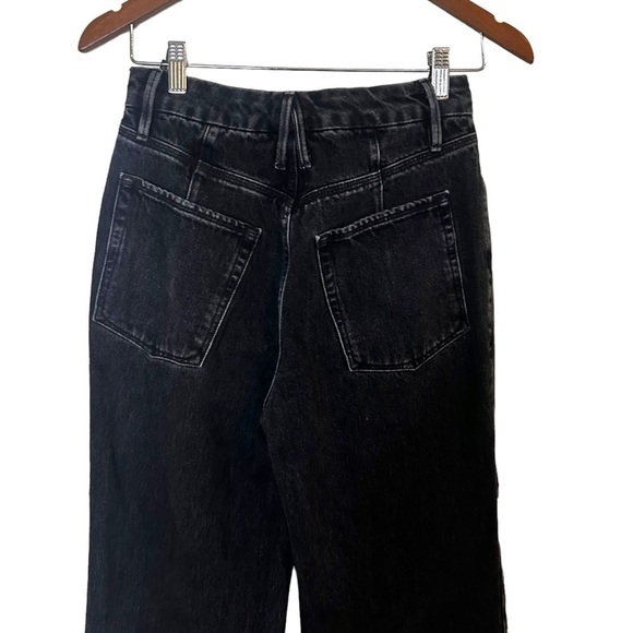 Good American Good Boy Ripped Straight Leg Jeans - Picture 6 of 11